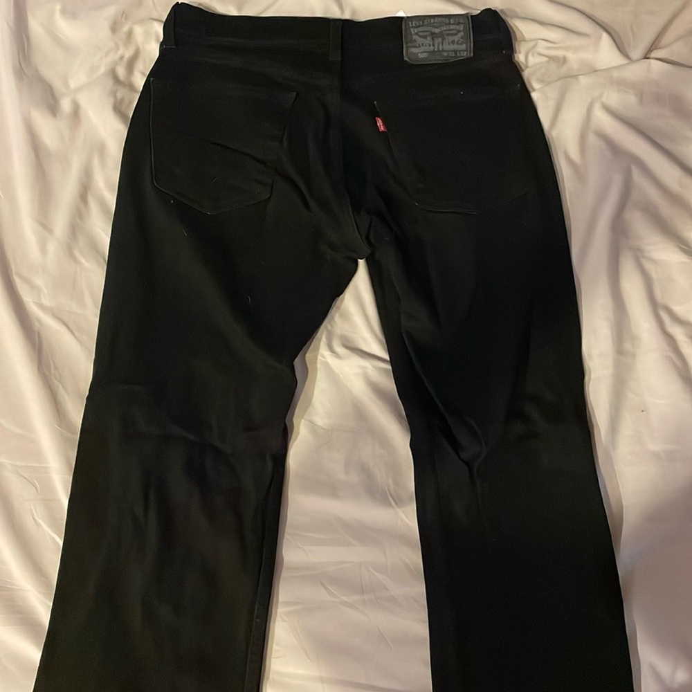 Levi 505 Black Jeans